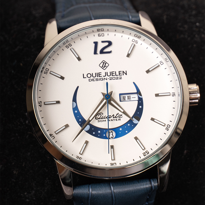 Elegant maanfasehorloge