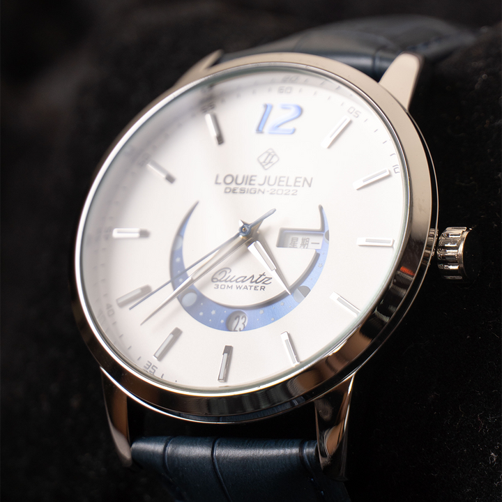 Elegant maanfasehorloge
