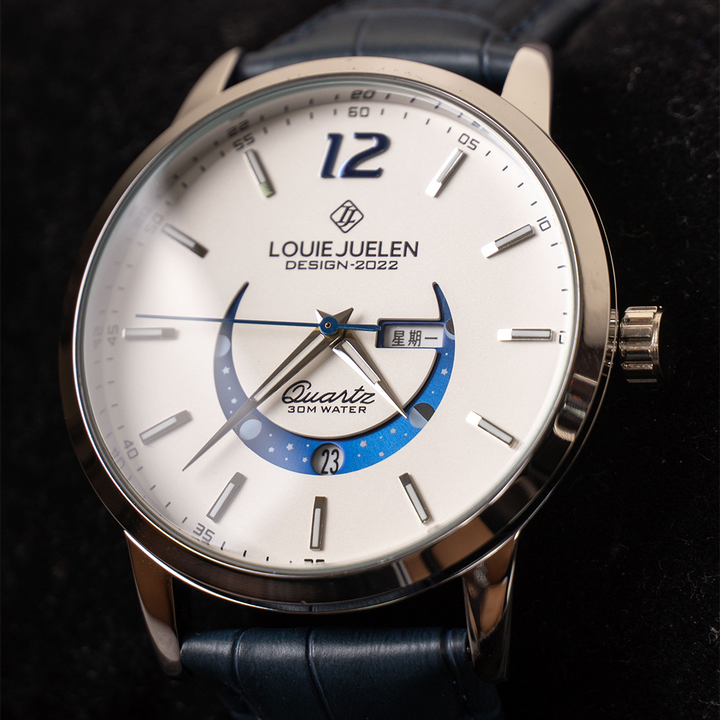 Elegant maanfasehorloge