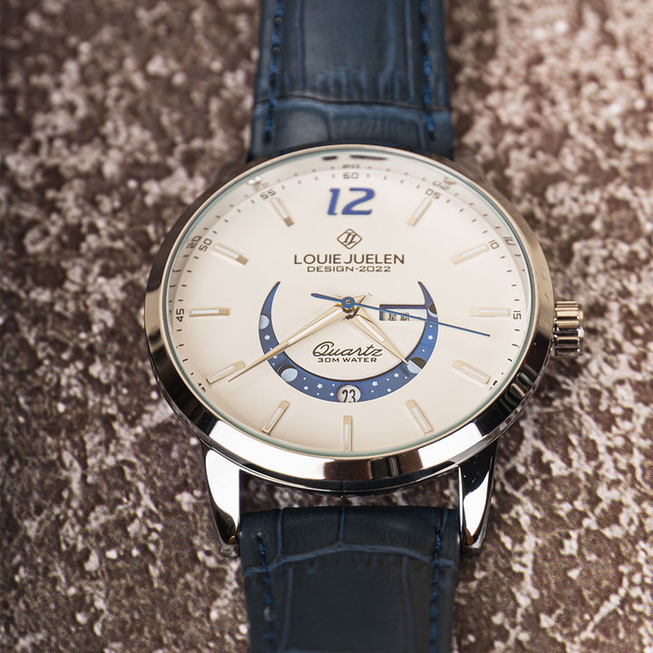 Elegant maanfasehorloge