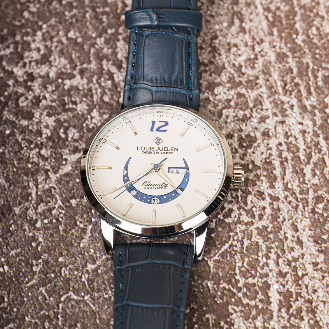 Elegant maanfasehorloge