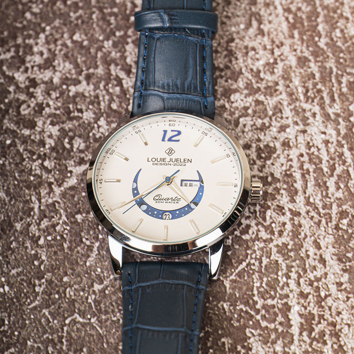 Elegant maanfasehorloge