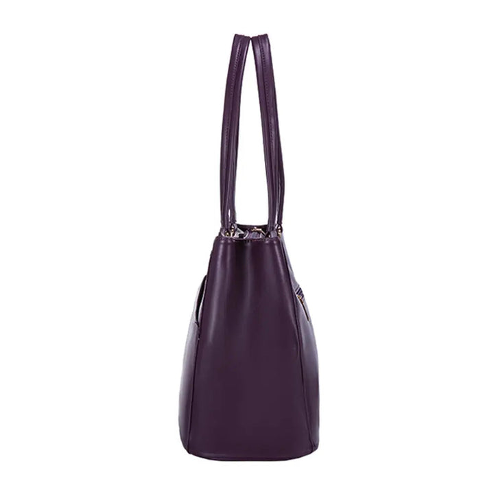 Elegante paarse laptoptas
