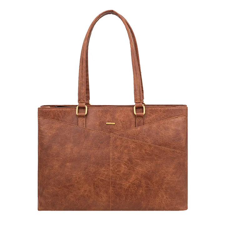 Elegante paarse laptoptas