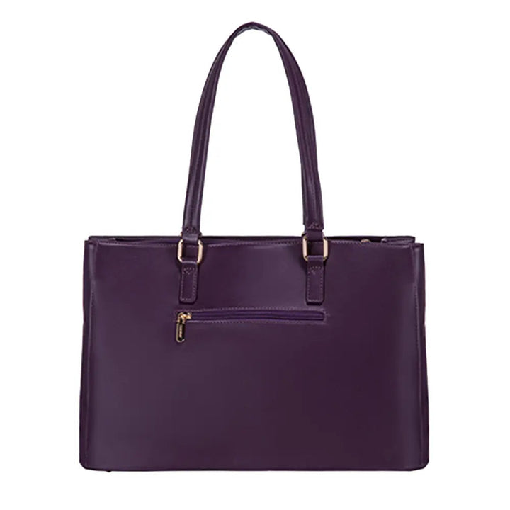Elegante paarse laptoptas