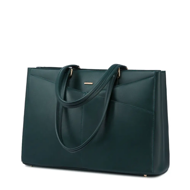 Elegante paarse laptoptas