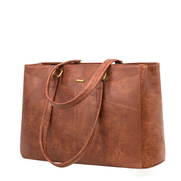Elegante paarse laptoptas