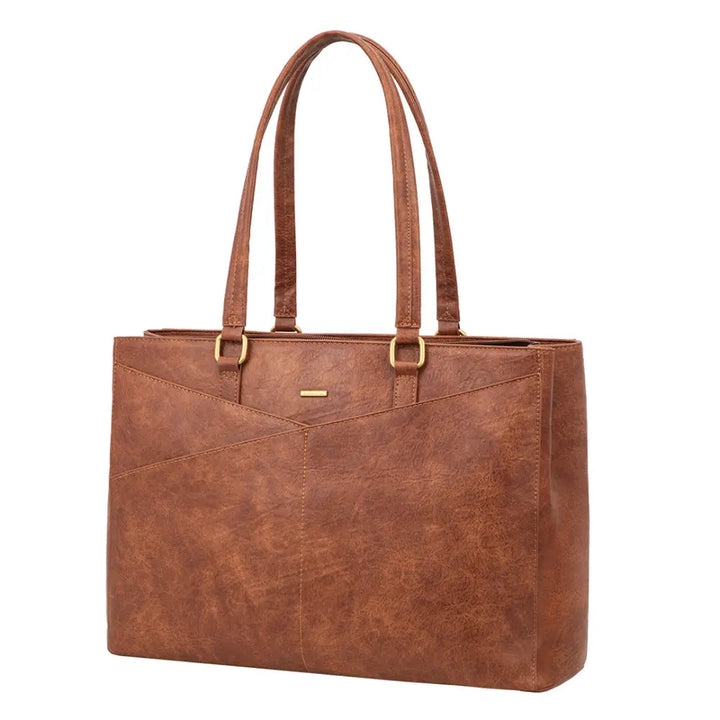 Elegante paarse laptoptas