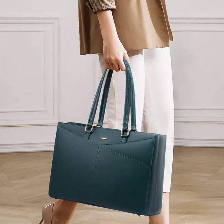 Elegante paarse laptoptas