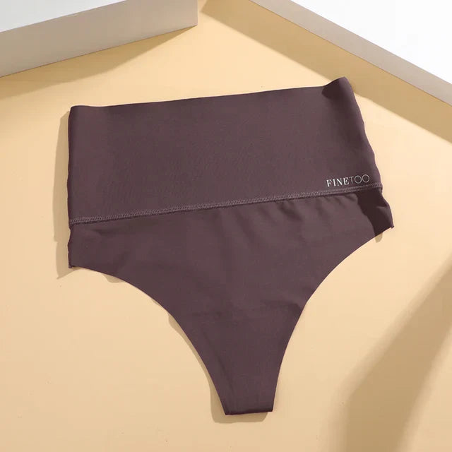 High-Waisted Seamless Shaping Brief - Beryl