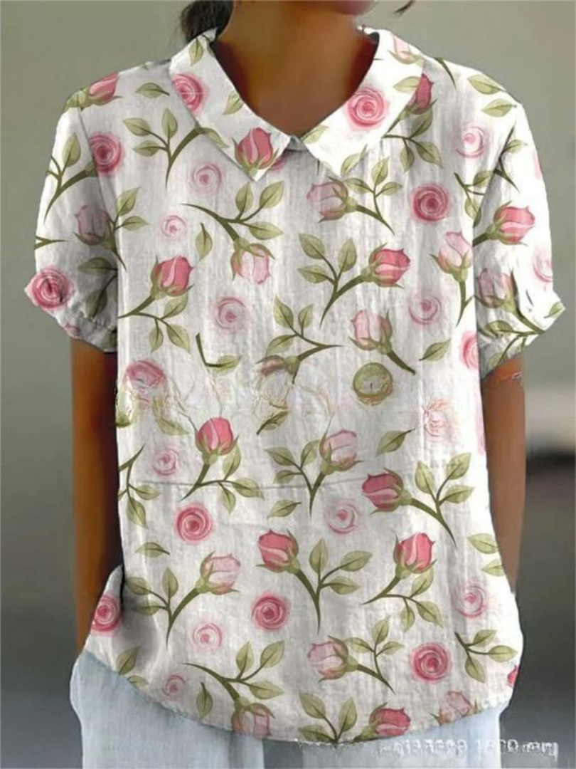 Ombeline™ - Elegant bloemenhemd