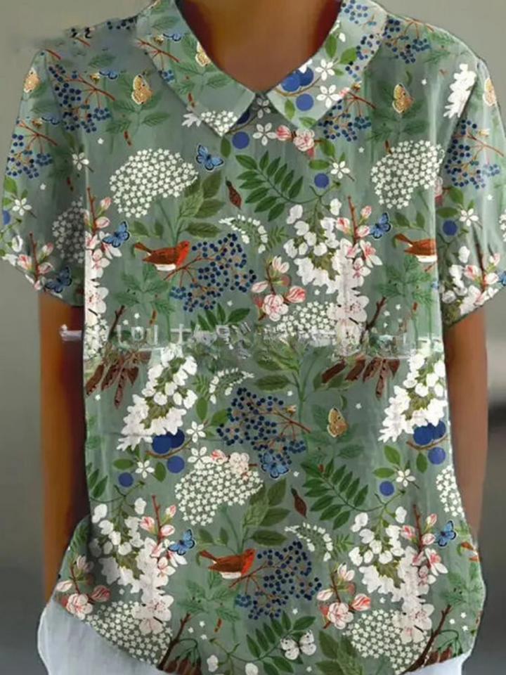 Ombeline™ - Elegant bloemenhemd
