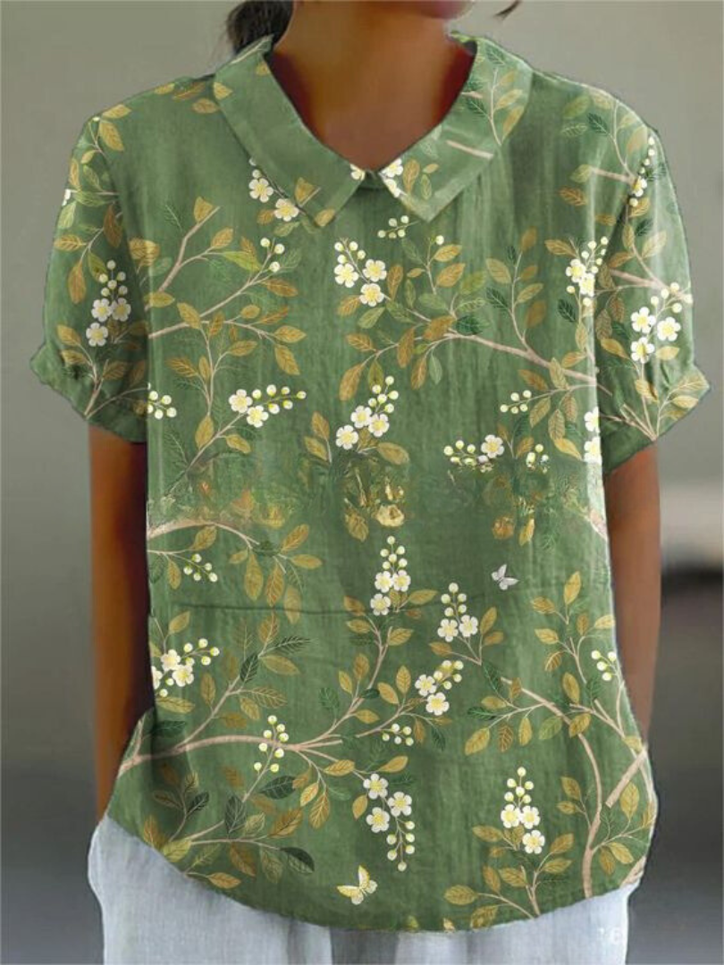 Ombeline™ - Elegant bloemenhemd