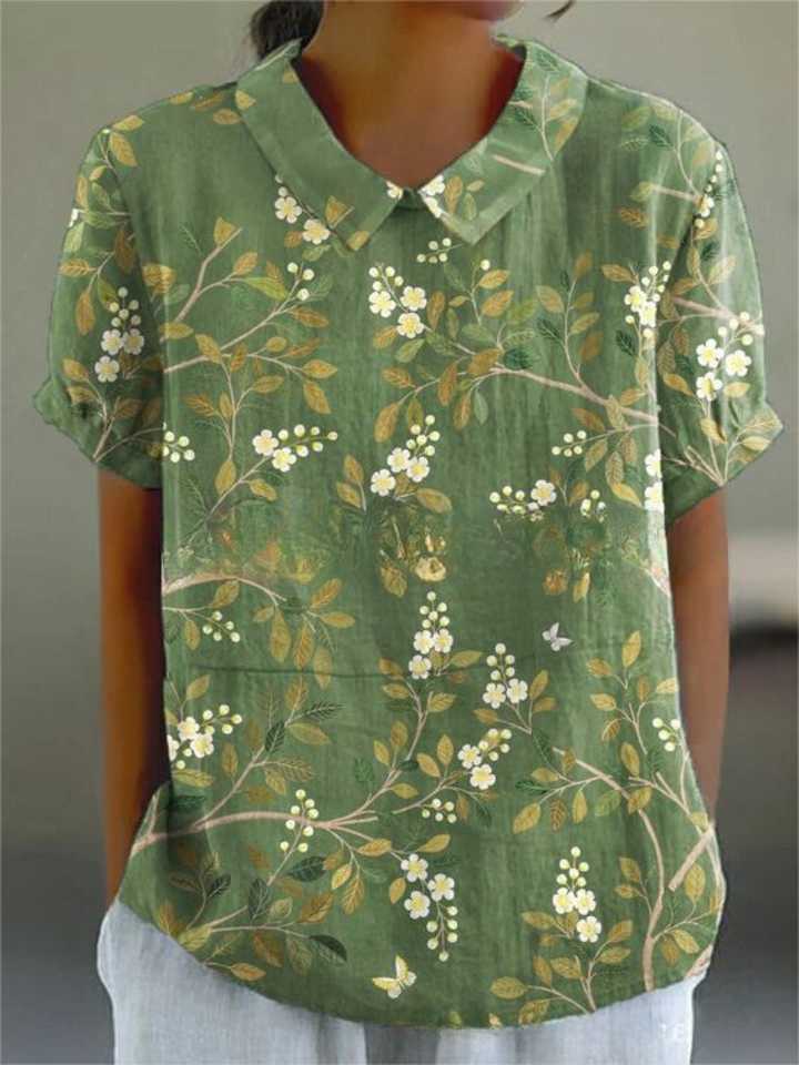 Ombeline™ - Elegant bloemenhemd