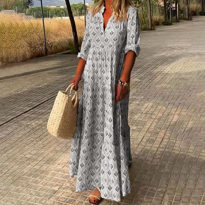 Nora - Elegante Boho Maxi-jurk