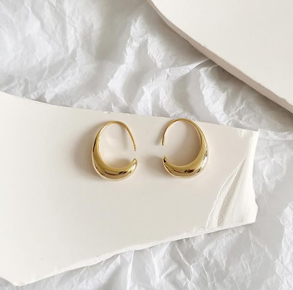 Luxe gouden en zilveren oorbellen