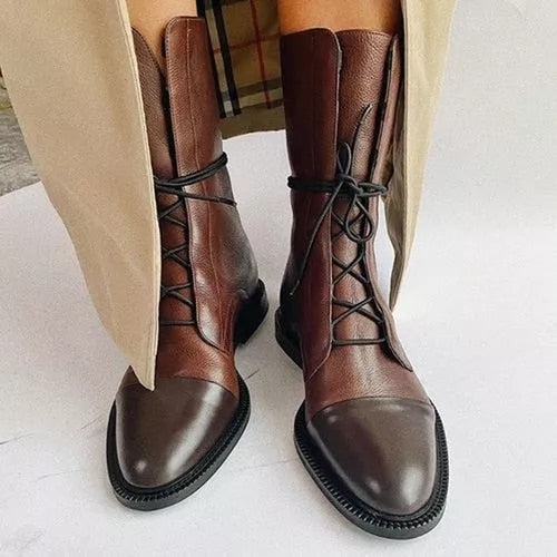 Layla | Leather Heeled Boots