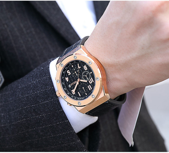 Casual chronograaf horloge