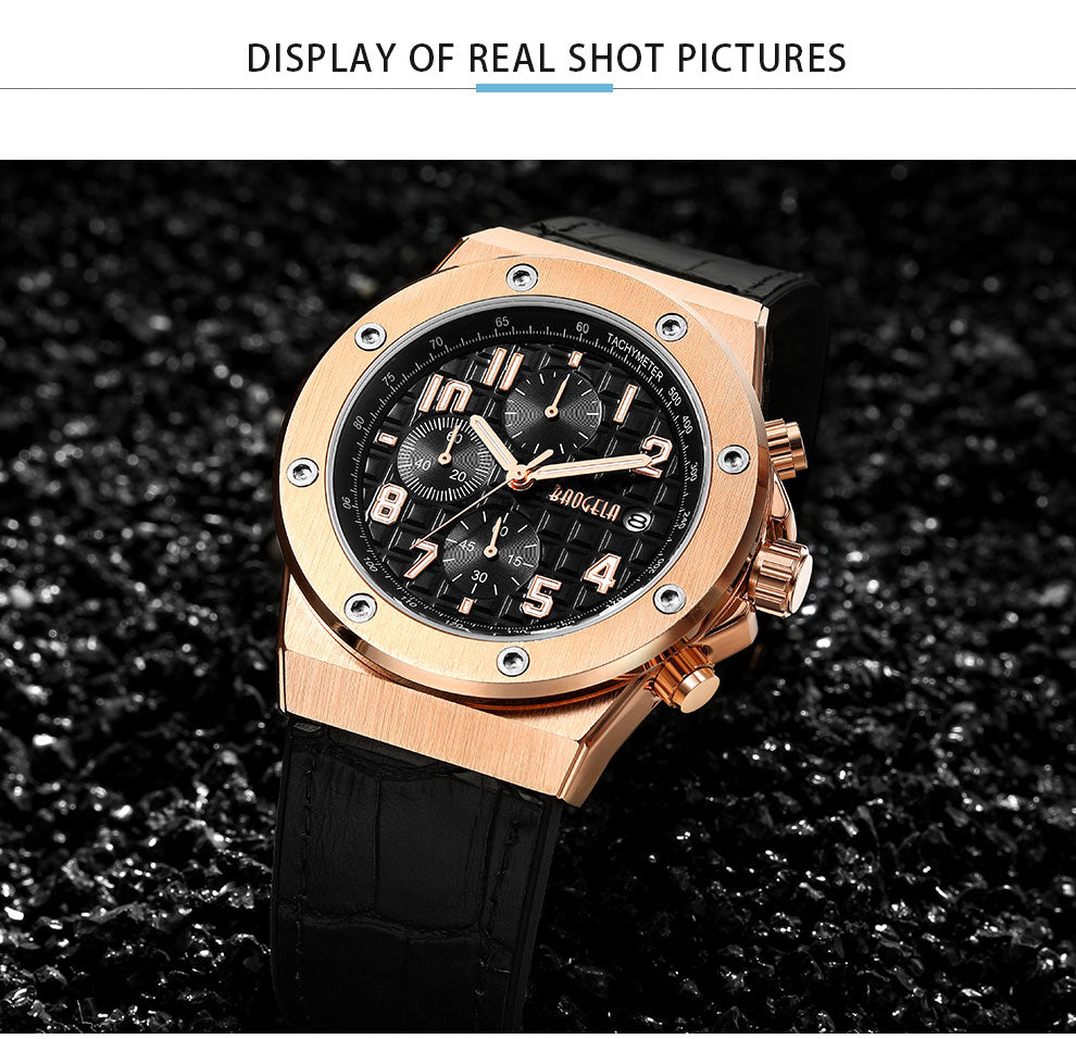 Casual chronograaf horloge