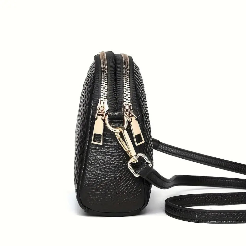 Isabella mini crossbodytas met krokodillenmotief
