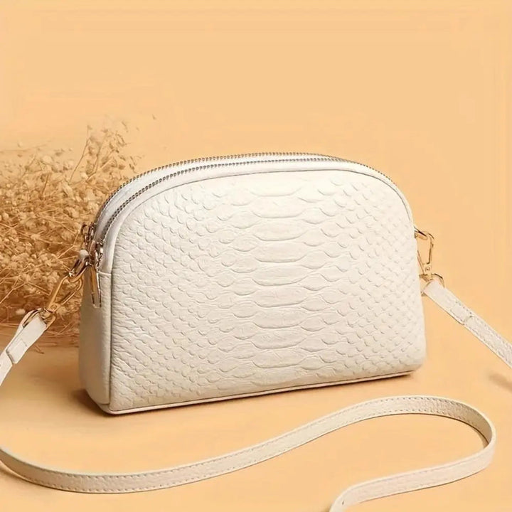 Isabella mini crossbodytas met krokodillenmotief