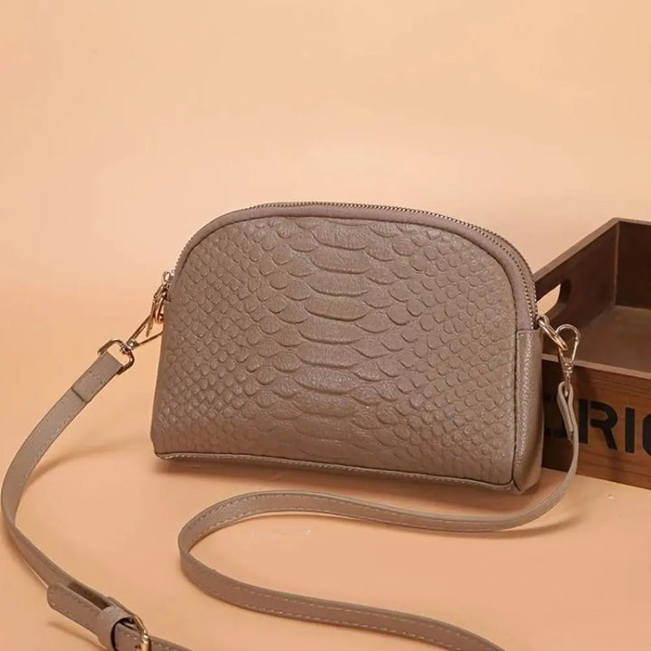 Isabella mini crossbodytas met krokodillenmotief