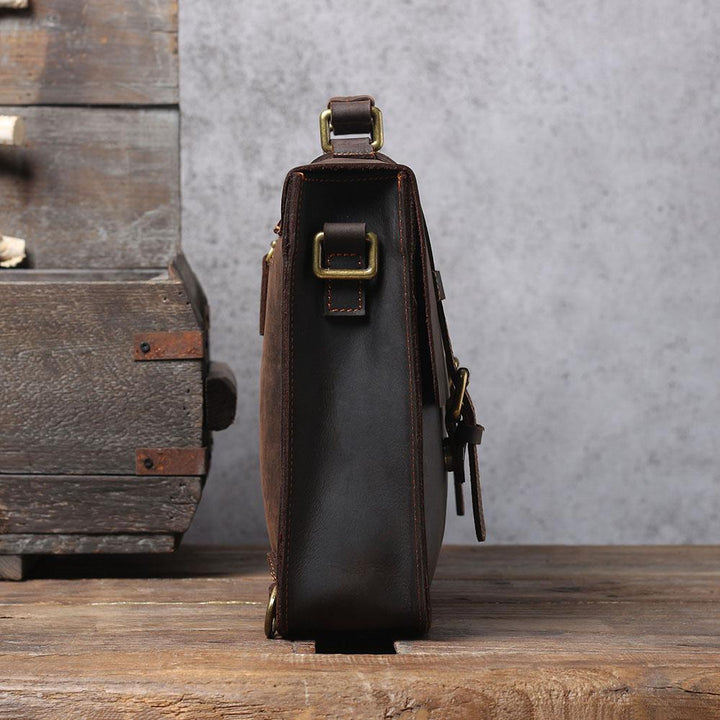 Courier Backpack in Leather | NAMUR