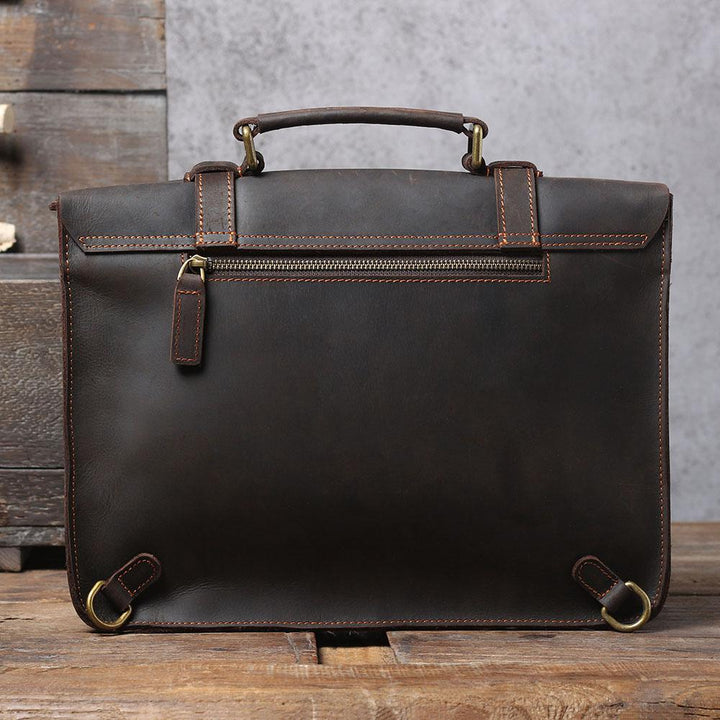 Courier Backpack in Leather | NAMUR