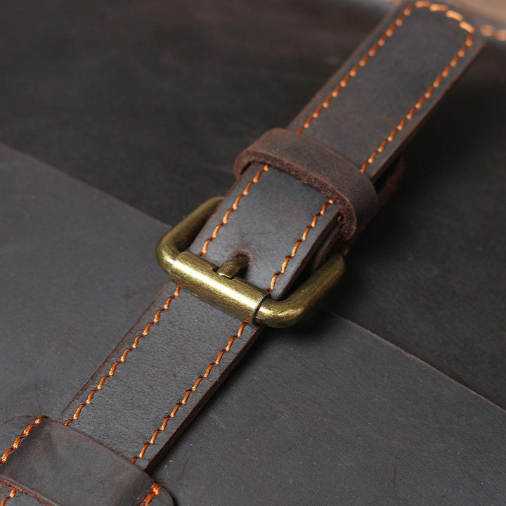 Courier Backpack in Leather | NAMUR