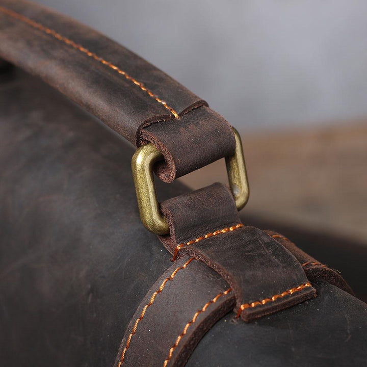 Courier Backpack in Leather | NAMUR
