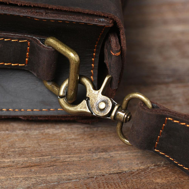 Courier Backpack in Leather | NAMUR