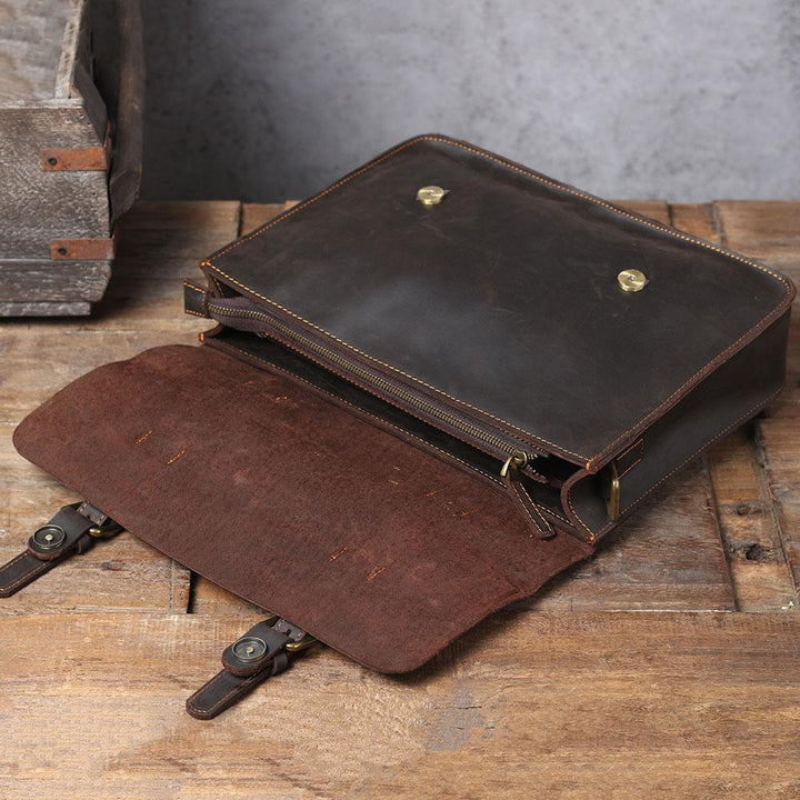 Courier Backpack in Leather | NAMUR