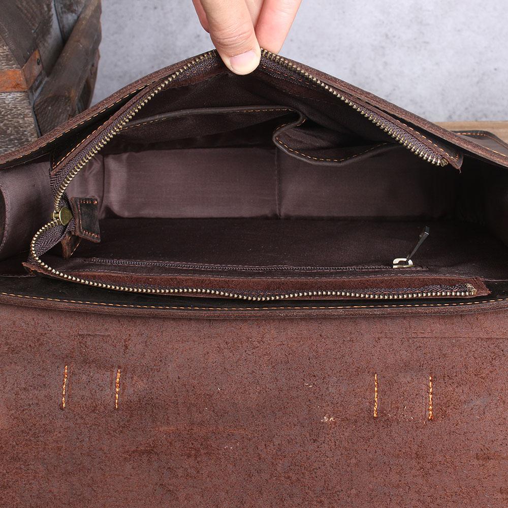 Courier Backpack in Leather | NAMUR