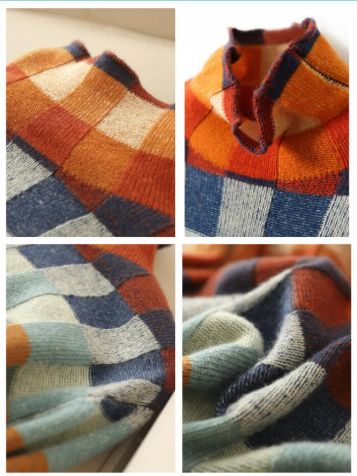 Hodierna™ - Geometrische wintertrui voor dames