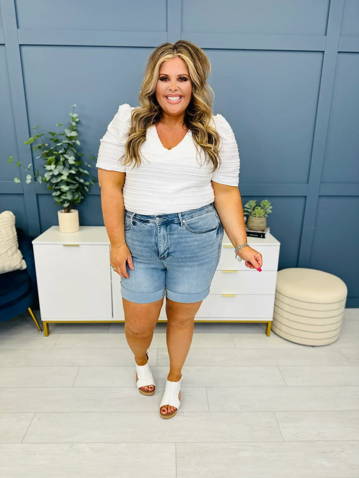 Avery™ - Casual denim shorts