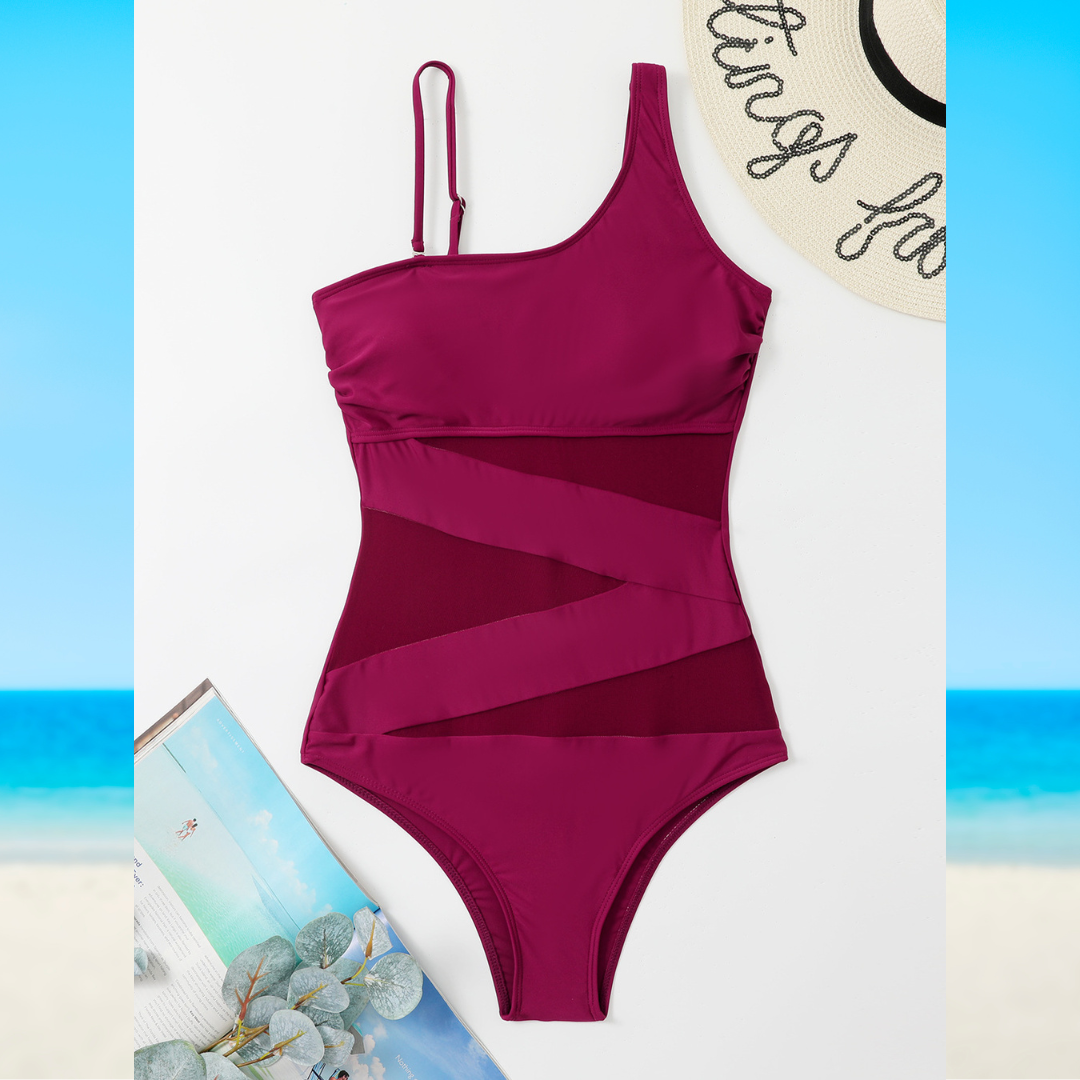 Denise - Chique asymmetrisch badpak