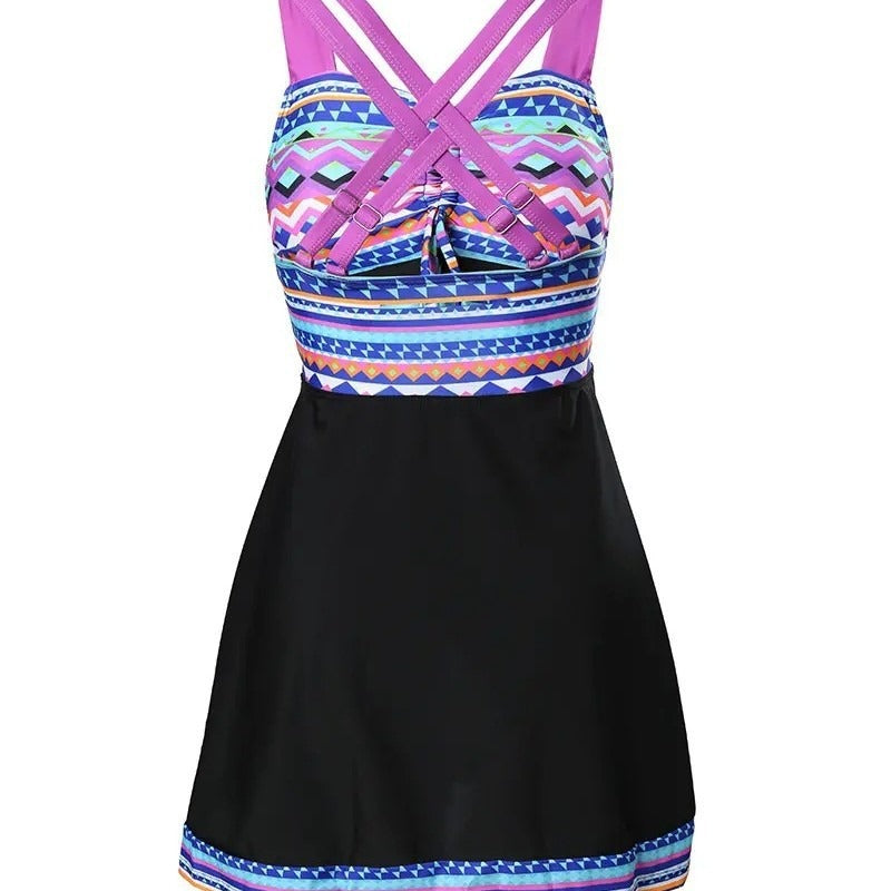 Kelly™ - Chique badkleding met patroon 