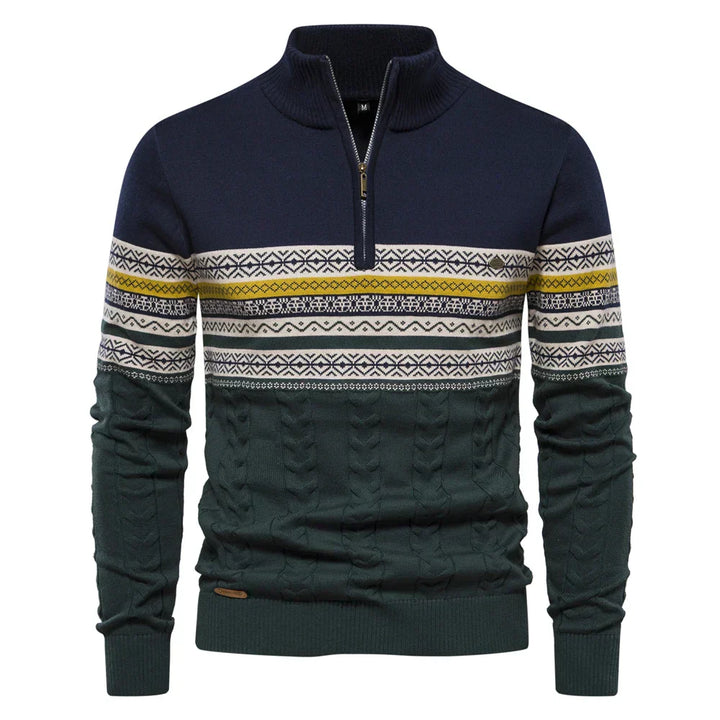 Lucas | Ethnic Pattern Casual Sweater for Men