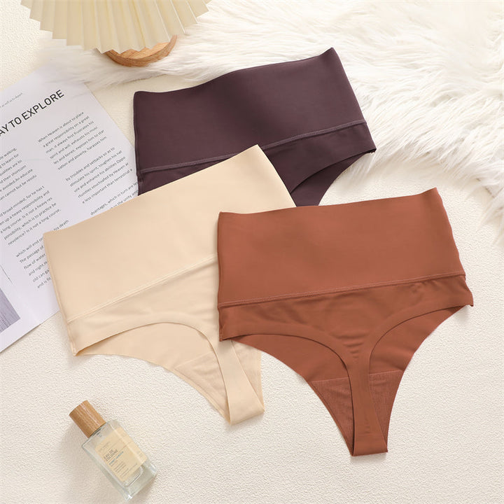 High-Waisted Seamless Shaping Brief - Beryl