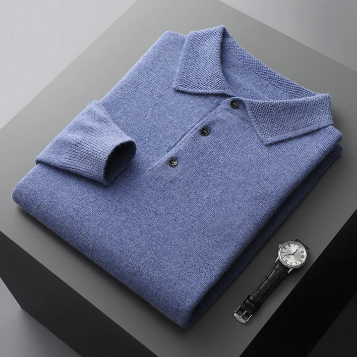 Pieter | Long Sleeve Business Knit Shirt