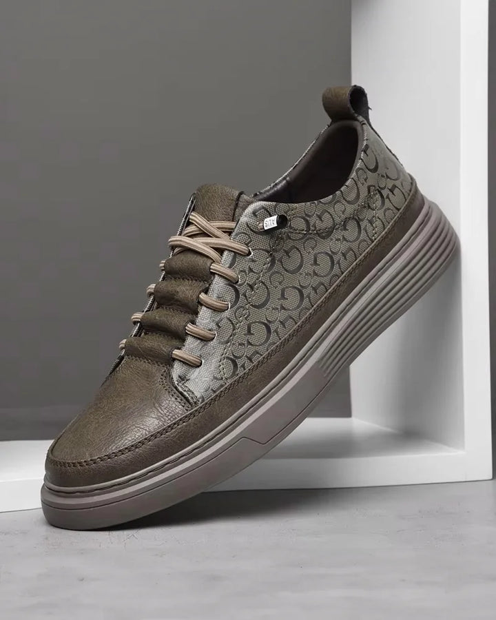 Giovanni leren sneakers