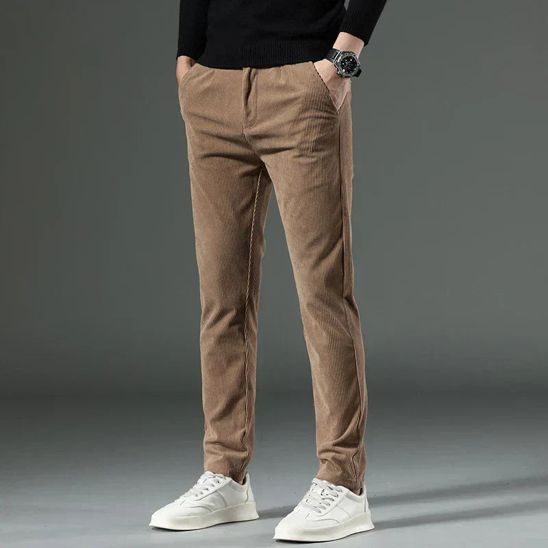 Nobel & Main | Elegant Corduroy Pants