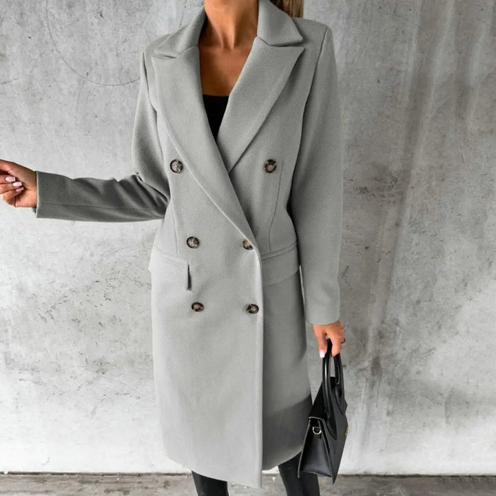 Kennedy - Chic Wool Trench Coat