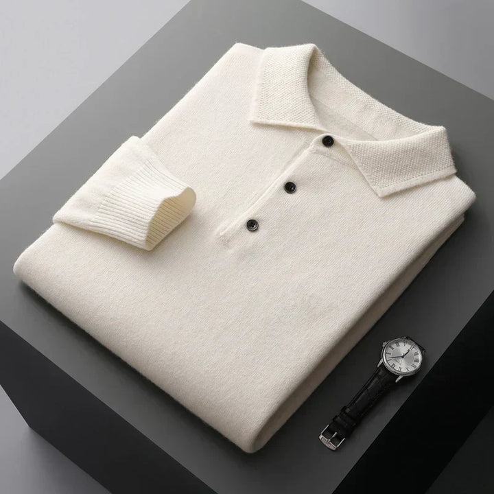 Pieter | Long Sleeve Business Knit Shirt
