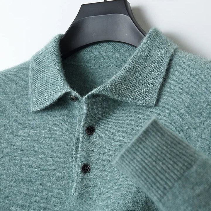Pieter | Long Sleeve Business Knit Shirt