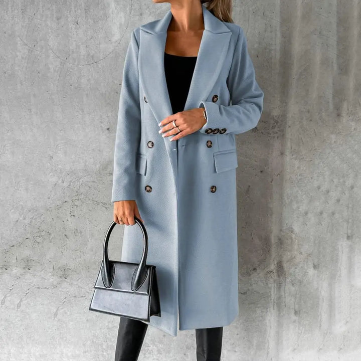 Kennedy - Chic Wool Trench Coat