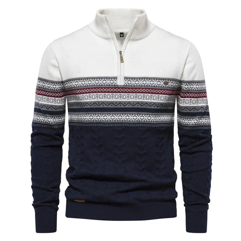 Lucas | Ethnic Pattern Casual Sweater for Men