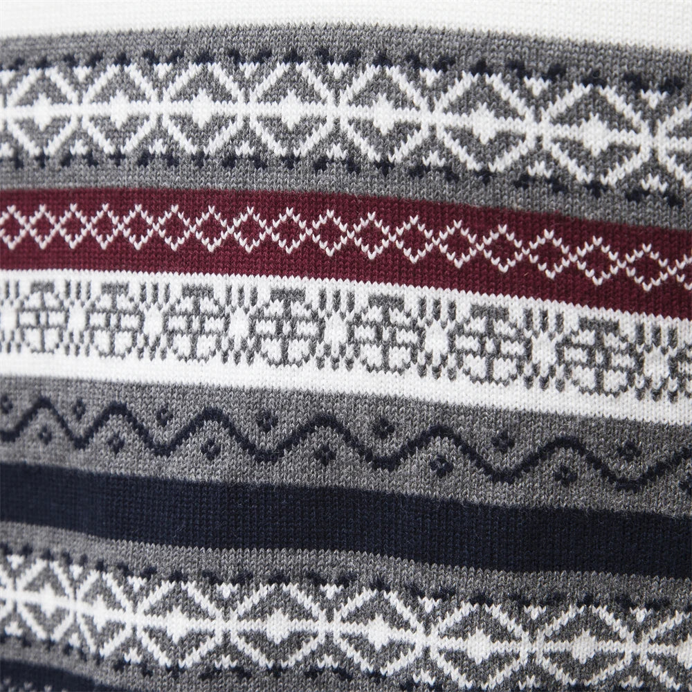 Lucas | Ethnic Pattern Casual Sweater for Men