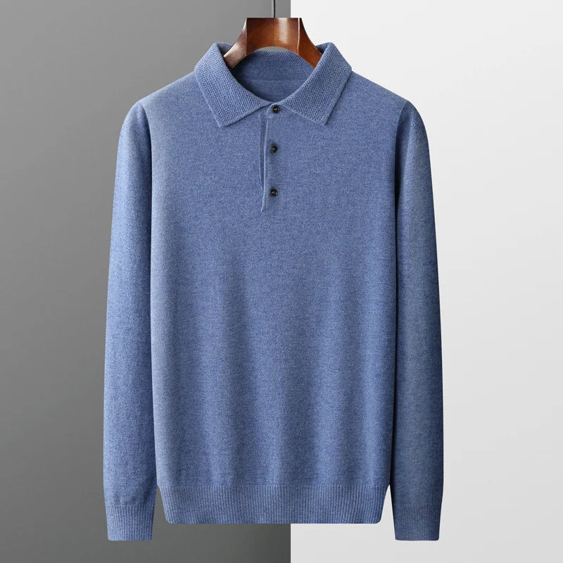 Pieter | Long Sleeve Business Knit Shirt