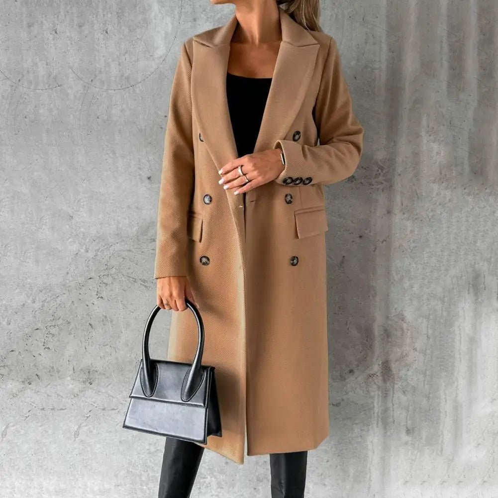 Kennedy - Chic Wool Trench Coat